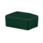 Cappucci per palo rettangolare 18x30 mm Verde 10 pezzi