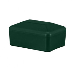Cappucci per palo rettangolare 60x80 mm Verde