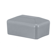 Cappucci per palo rettangolare 60x80 mm Grigio