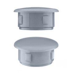Tappo decorativo grigio per forature da 4 mm, per mobili e strutture metalliche