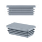 Tappo decorativo grigio 20 mm per macchinari e automobili