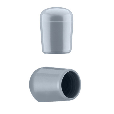Tappo cieco grigio, per proteggere e decorare superfici, dimensione 27 mm