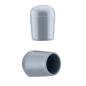 Tappo cieco grigio, per proteggere e decorare superfici, dimensione 27 mm