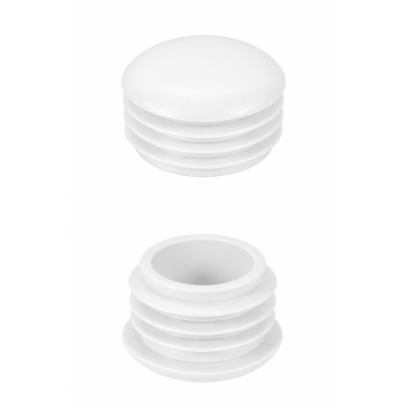 Tappo bombato per tubi tondi 25 mm Bianco Tappo bombato per tubi tondi 25 mm 0 EMFA GmbH