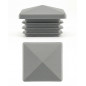 Tappo piramidale per tubi quadri in PE 30x30 Grigio Tappo piramidale per tubi quadri in PE 30x30 EMFA GmbH