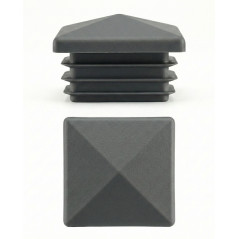 Tappo piramidale per tubi quadri in PE 20x20 EMFA GmbH