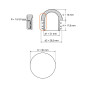 Tappo semisferico per tubi tondi 30 mm Nero Tappo semisferico per tubi tondi 30,0 tappo emisferico per tubo tondo 30,0 EMFA GmbH