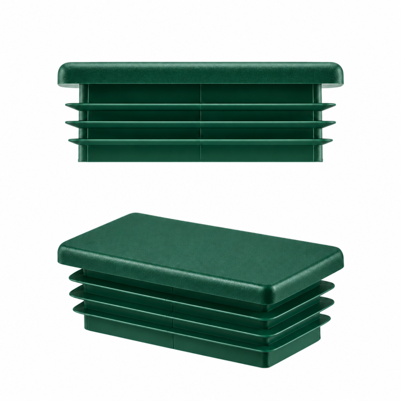 Tappi con lamelle rettangolari 20x30 mm Verde