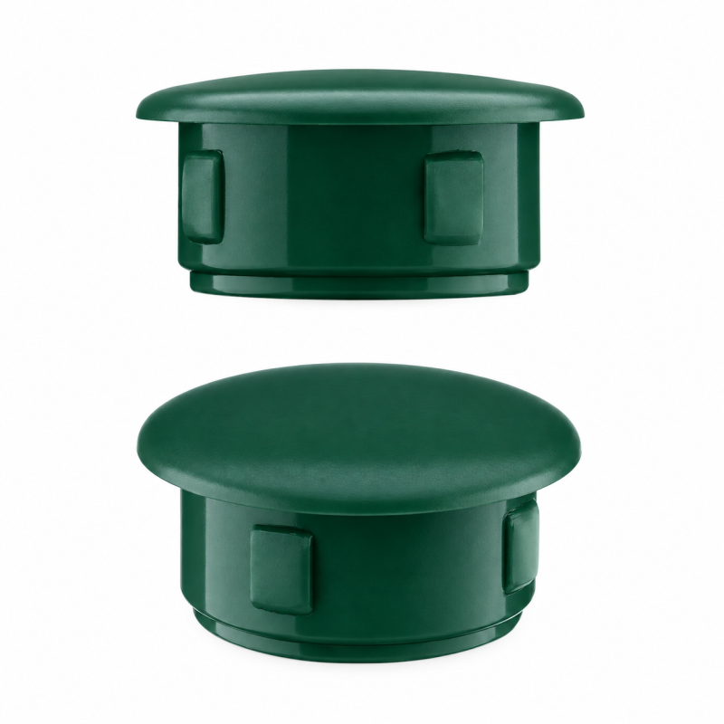 Tappi di plastica per fori da 12 mm Verde