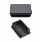 Tappo lamellare rettangolare con intaglio e piega per pali da recinzione 60x40 mm Antracite Tappo lamellare rettangolare con intaglio e piega per pali da recinzione 60x40 mm tappo rettangolare per pali EMFA GmbH