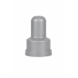 Copridado e coprivite allungato con sede per rondella in PE M12 H44 coprivite in polietilene M12 EMFA GmbH