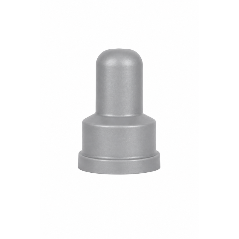 Copridado e coprivite allungato con sede per rondella in PE M18 H58 Grigio Copridado e coprivite allungato con sede per rondella in PE M18 H58 Grigio