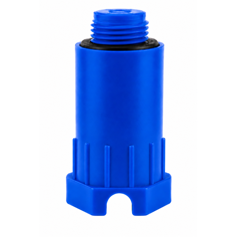 Tappo per prova di tenuta impianti 1/2" Blu