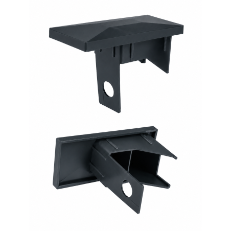 Tappo interno rettangolare per palo di recinzione con foro 40x60 mm cappellotto EMFA GmbH