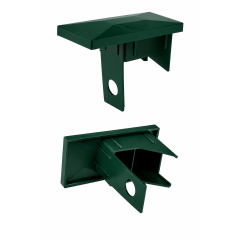 Tappo interno rettangolare per palo di recinzione con foro 40x60 mm cappellotto EMFA GmbH