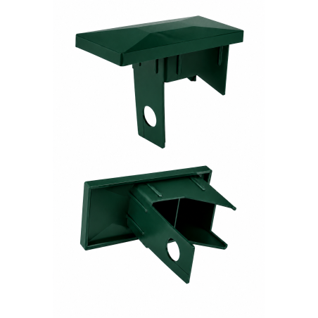 Tappo interno rettangolare per palo di recinzione con foro 40x60 mm cappellotto EMFA GmbH