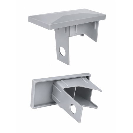 Tappo interno rettangolare per palo di recinzione con foro 40x60 mm cappellotto EMFA GmbH
