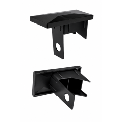 Tappo interno rettangolare per palo di recinzione con foro 40x60 mm cappellotto EMFA GmbH