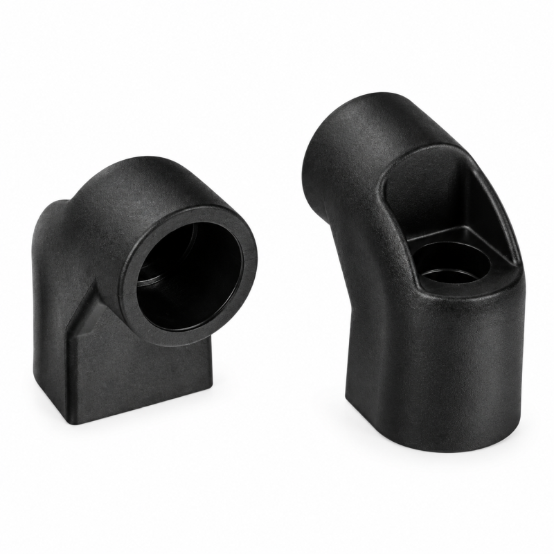 Terminale per maniglie tubolari 20 mm Nero