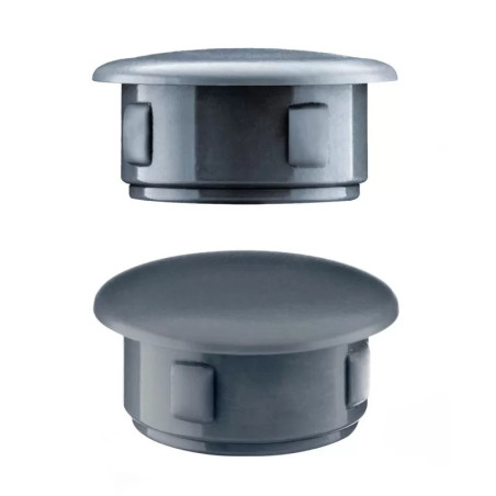 Tappo di plastica colore  Antracite, 10x6 mm - Garanzia di 10 anni!