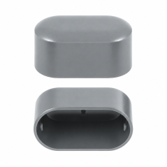 Tappo esterno per tubo ovale 20x38 mm copritubo EMFA GmbH