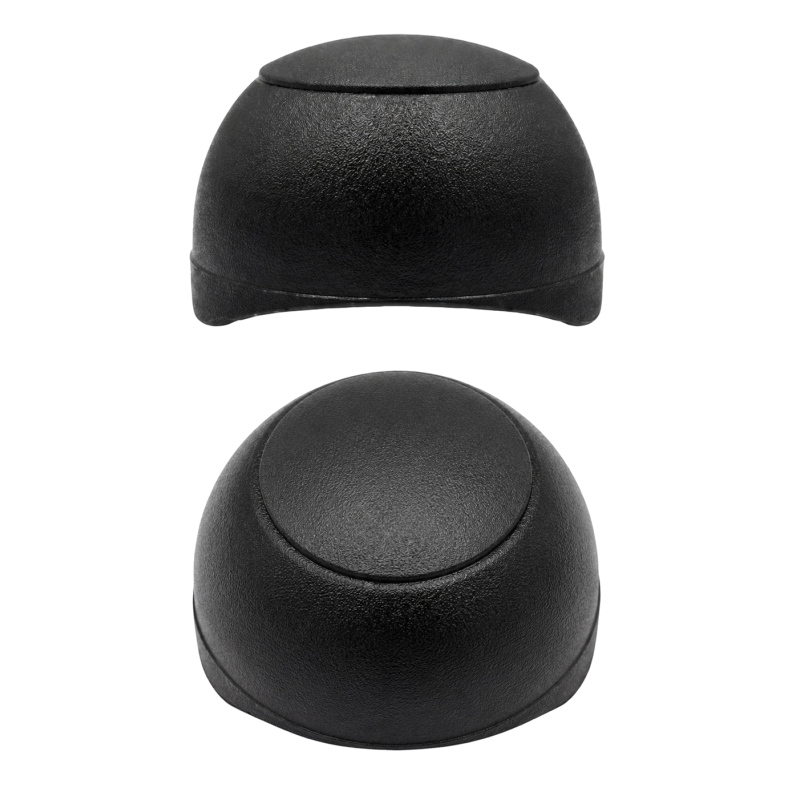 Coprivite sferico per parchi giochi M12 FI40 R38 Nero