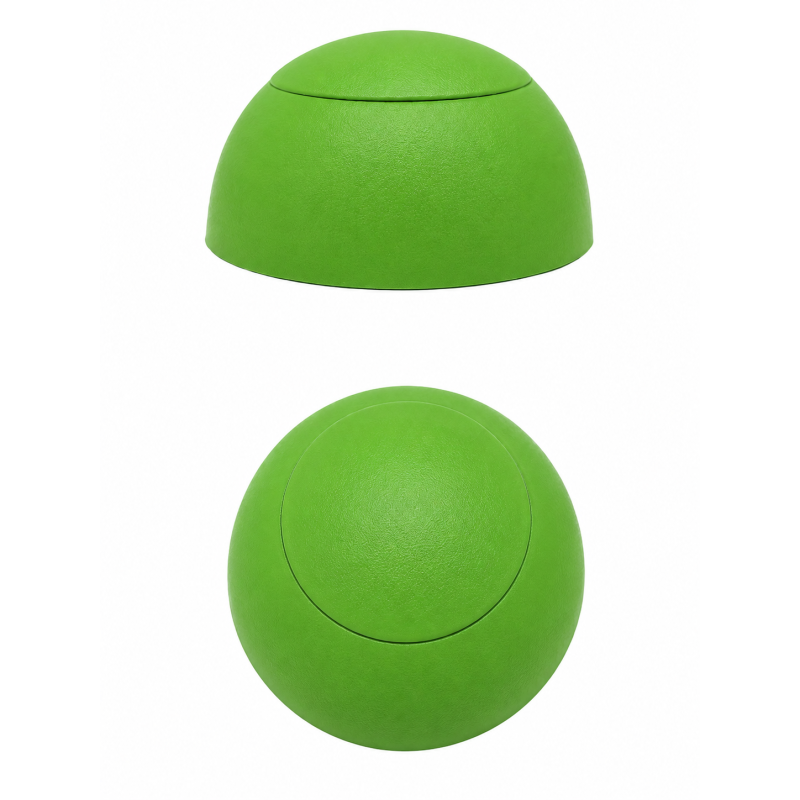 Coprivite sferico piatto per parchi giochi M6 Verde chiaro Coprivite sferico piatto per parchi giochi M6 Verde chiaro