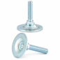 Piedino regolabile snodato metallico M10x80 - FI48 livellatore EMFA GmbH