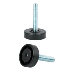 Piedino regolabile in altezza Ø34 M8x45 - FI34 livellatore EMFA GmbH