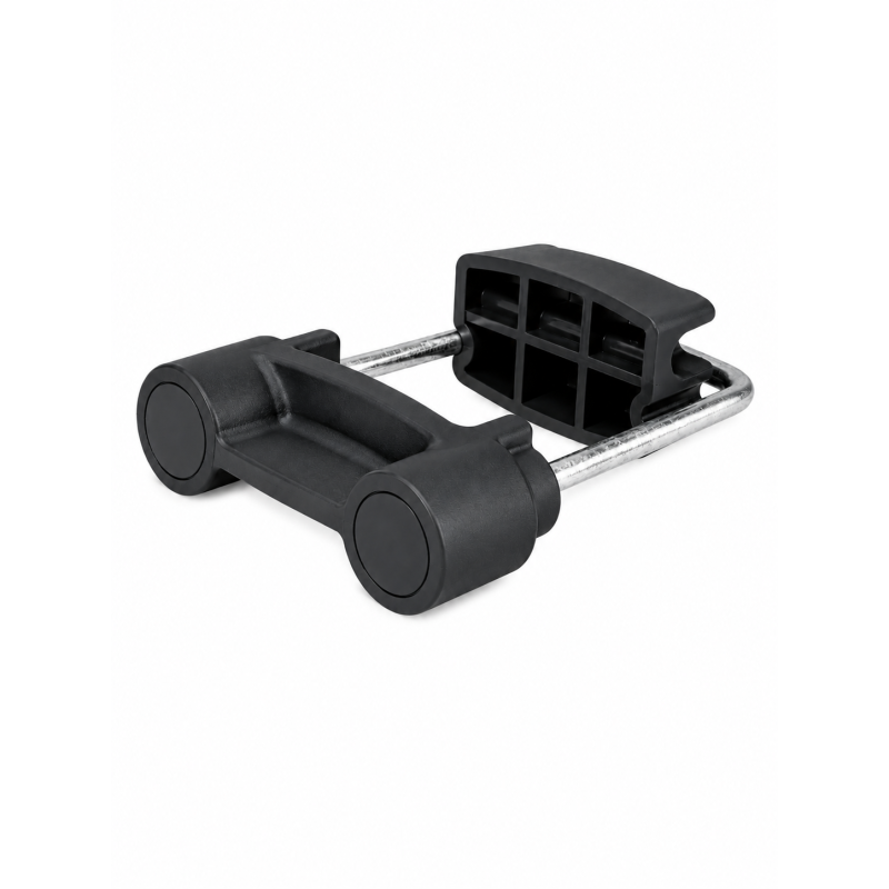Morsetto per pannelli rigidi con cavallotto 40x40 mm Nero Morsetto per pannelli rigidi con cavallotto 40x40 mm Nero